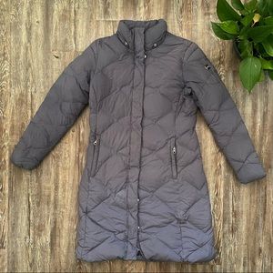 Women’s The North Face Purple Quilted Parka